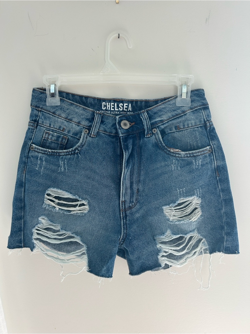 High waisted Denim Shorts